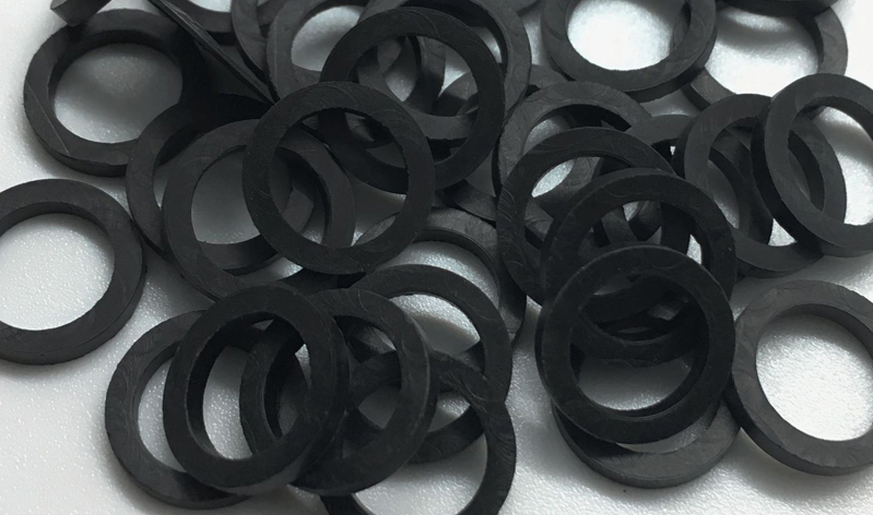 Sealing rubber ring appearance defect vi